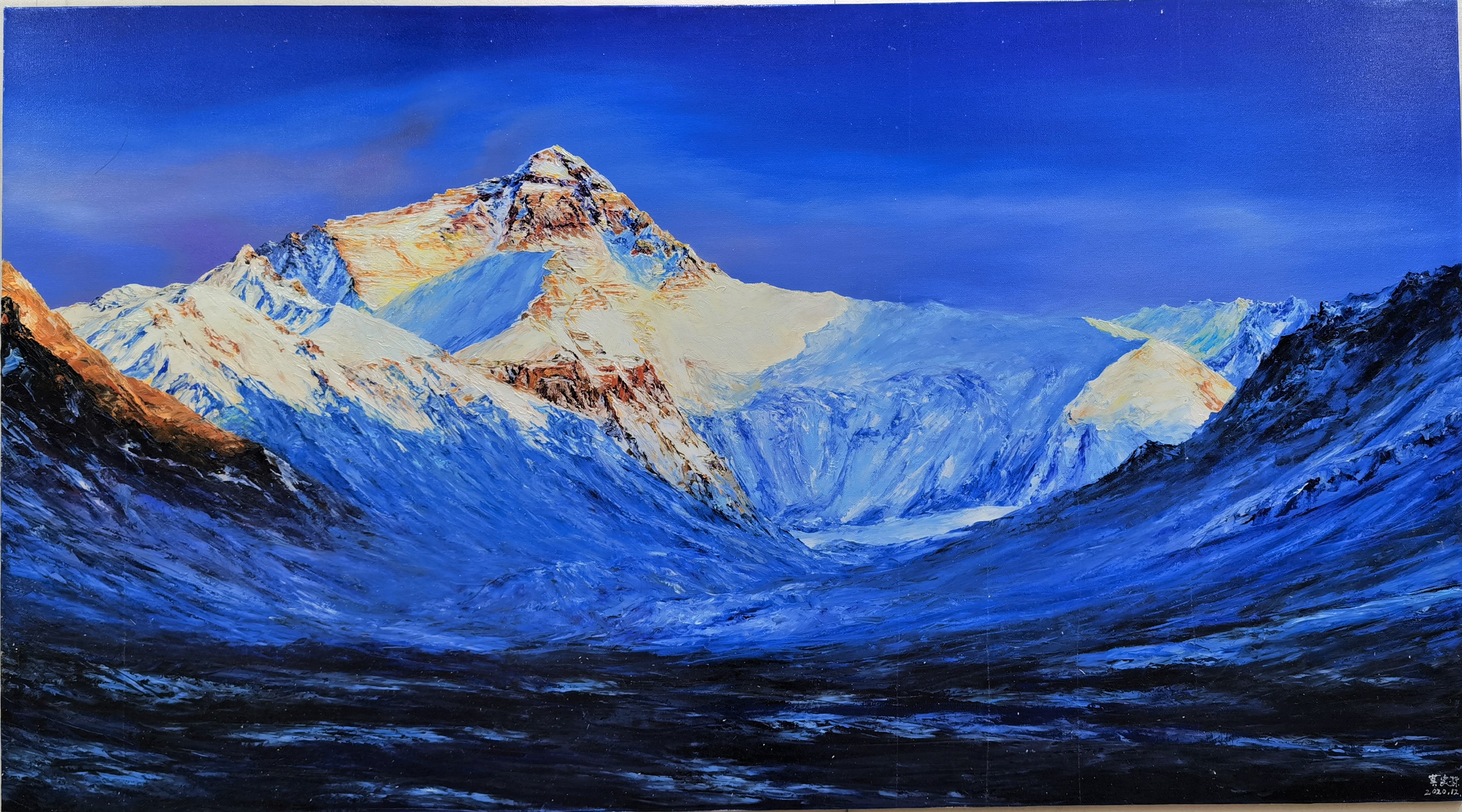 "庆祝西藏和平解放70周年—黄家林油画作品捐赠展慈善公益活动"在